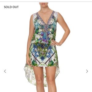 Camilla “Moon Garden” Crossover Dress NWOT never worn